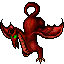 dragon walking and breathing