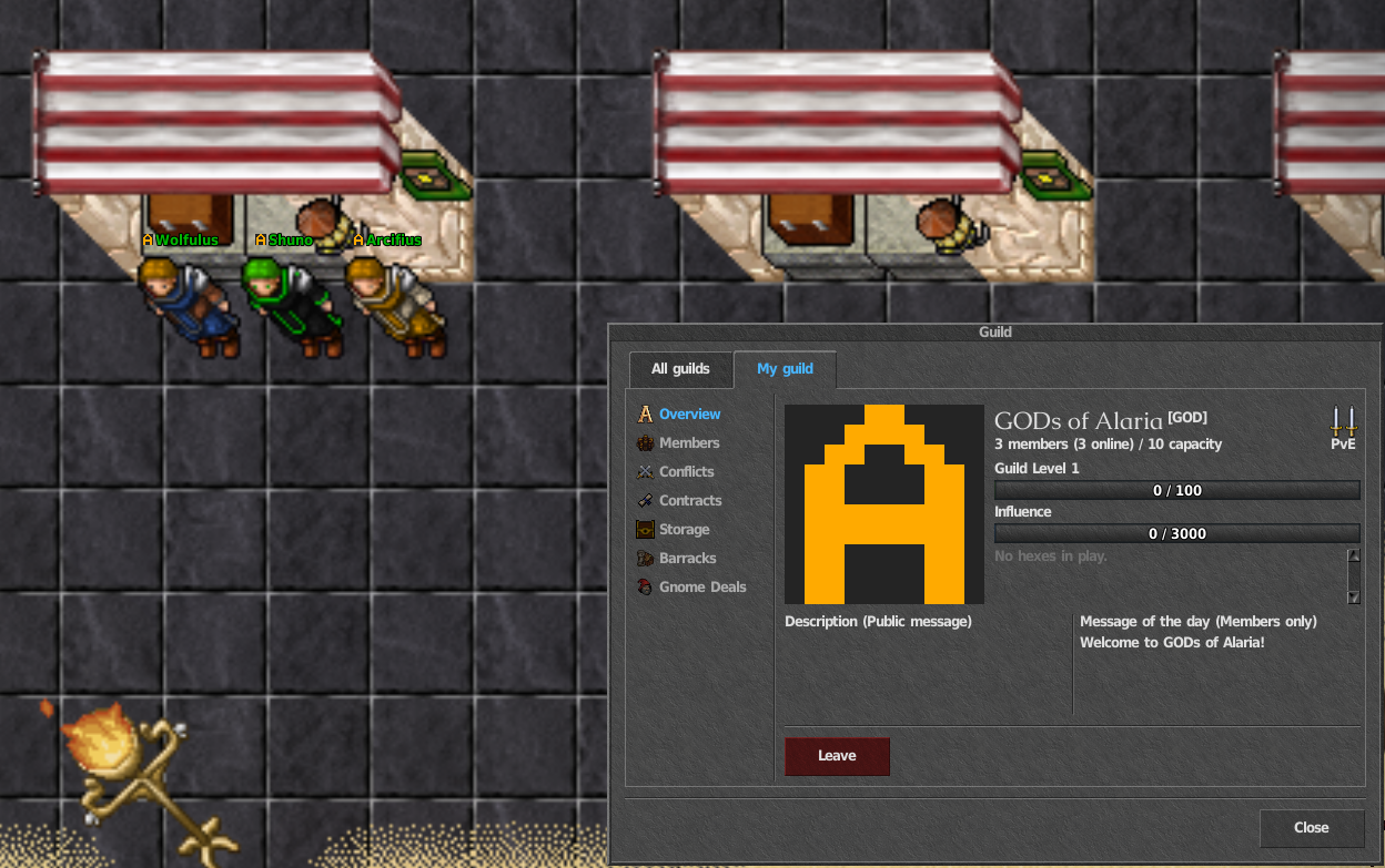 Alaria house auction interface